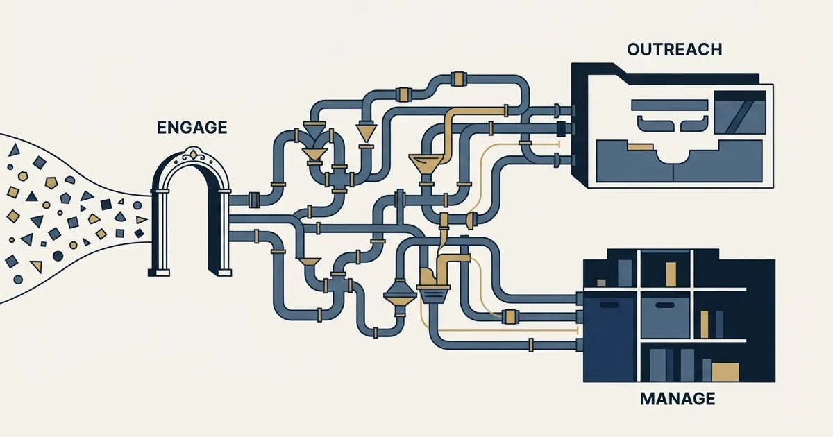 Editorial illustration for AiSDR vs Insightly