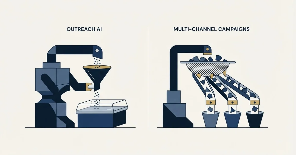 Editorial illustration for AiSDR vs Lemlist