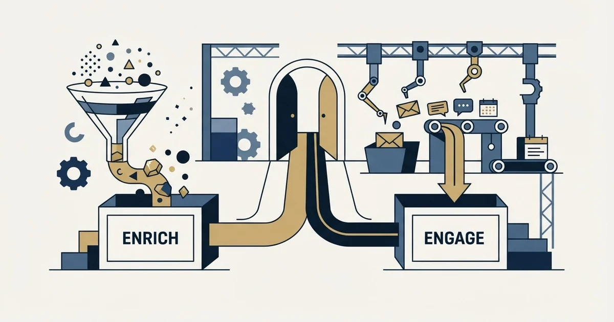 Editorial illustration for AiSDR vs Lusha