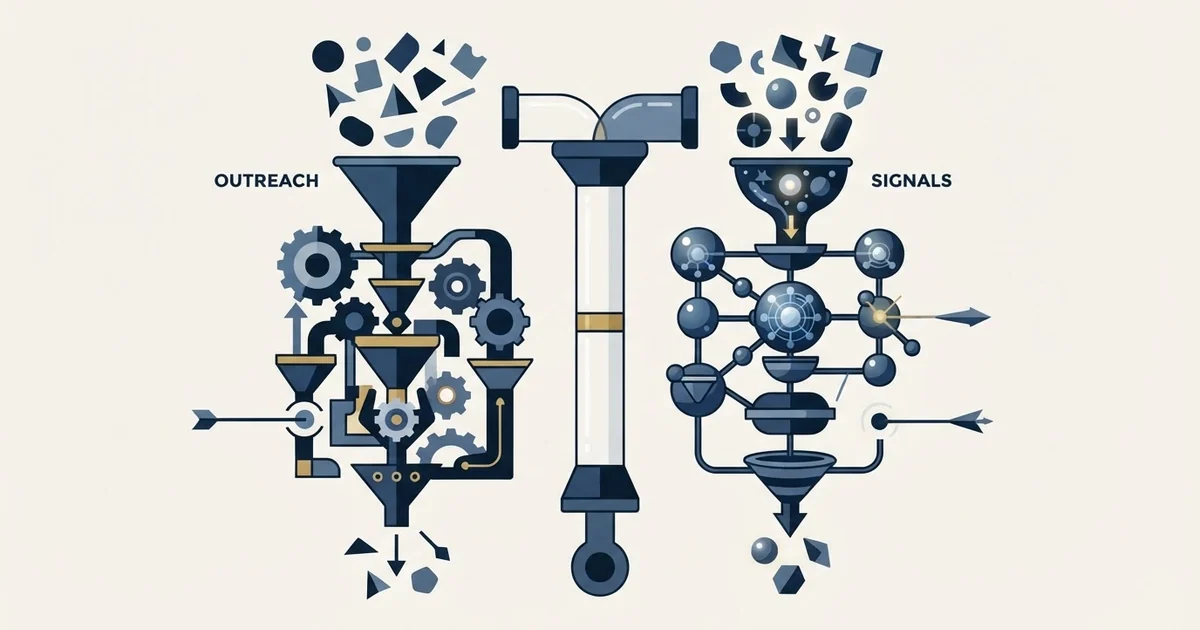 Editorial illustration for AiSDR vs UserGems