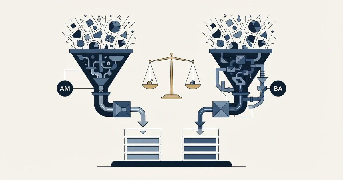 Editorial illustration for Amplemarket vs Buzz.ai