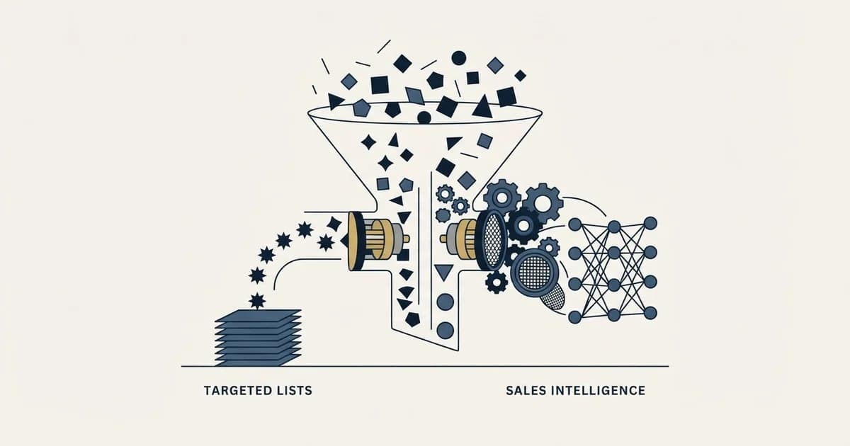 Editorial illustration for Amplemarket vs Datanyze