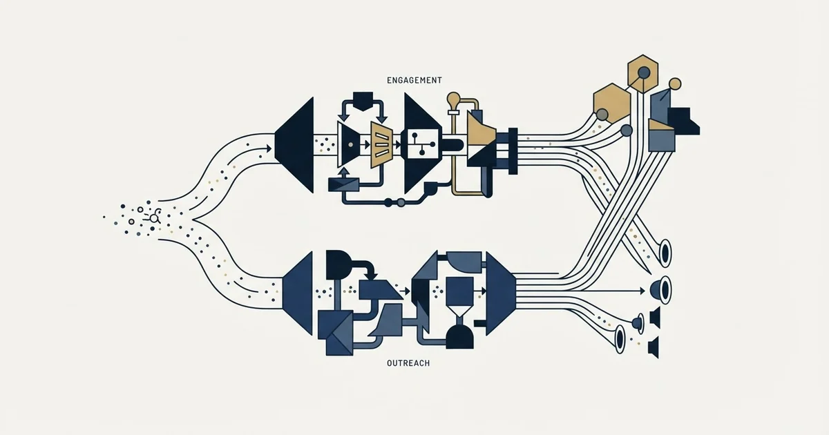Editorial illustration for Amplemarket vs GMass