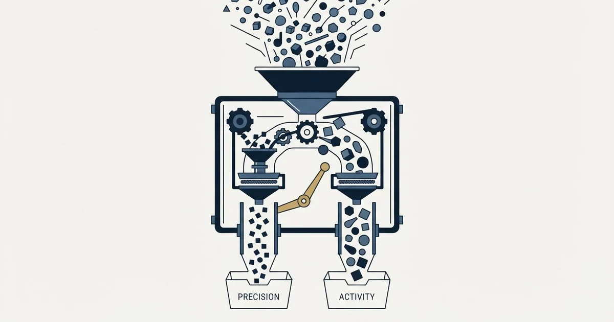 Editorial illustration for Amplemarket vs Groove by Clari