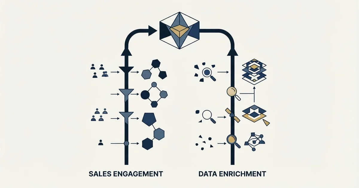 Editorial illustration for Amplemarket vs Kaspr
