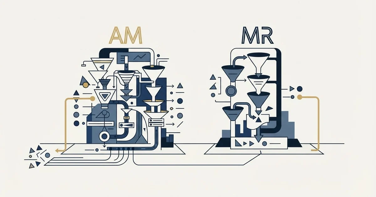 Editorial illustration for Amplemarket vs MailRush.io