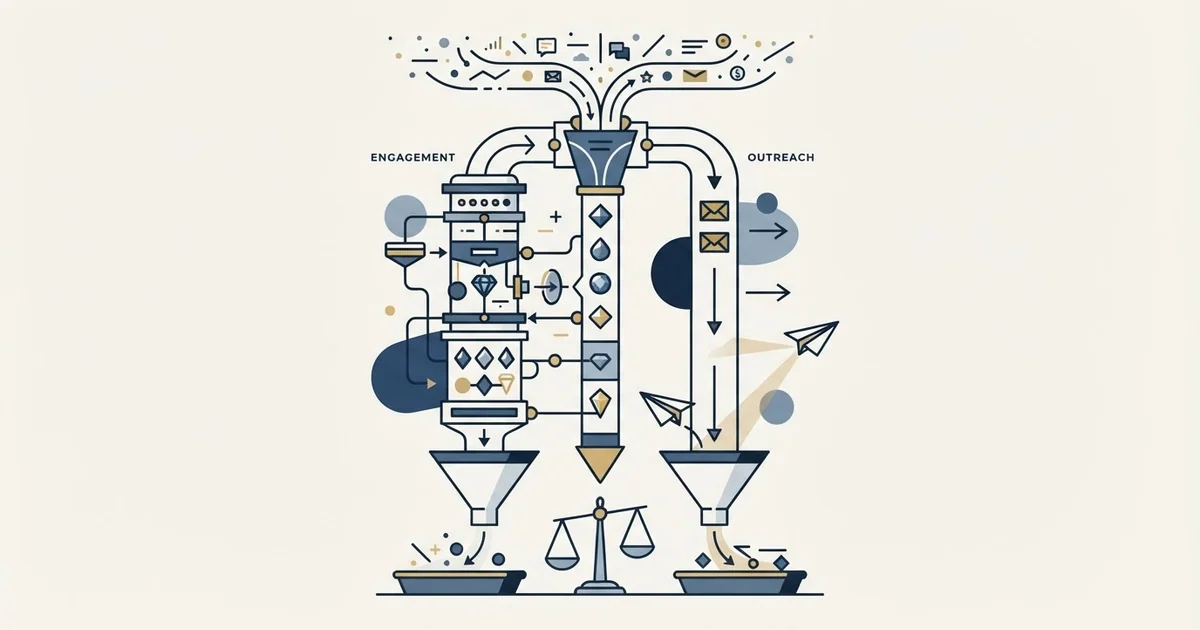 Editorial illustration for Amplemarket vs NuReply