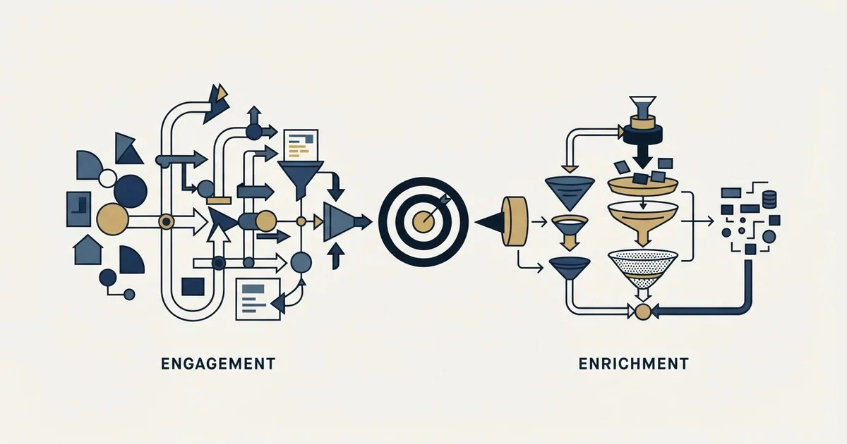 Editorial illustration for Amplemarket vs Prospeo