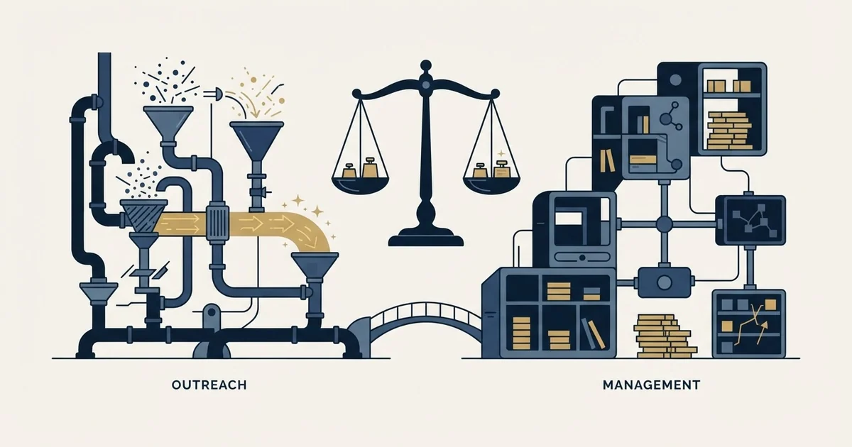 Editorial illustration for Amplemarket vs Salesflare