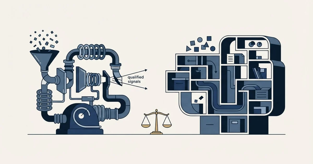 Editorial illustration for Amplemarket vs Salesmate