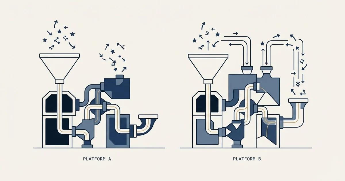 Editorial illustration for Amplemarket vs Smartlead