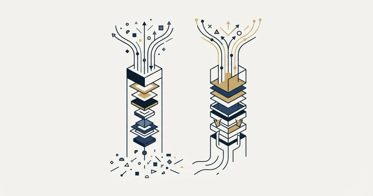 Editorial illustration for Amplemarket vs UpLead