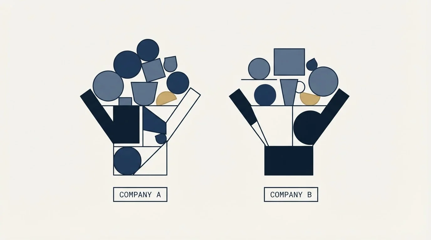 Section illustration: Why two companies quoting ACV are often measuring different things