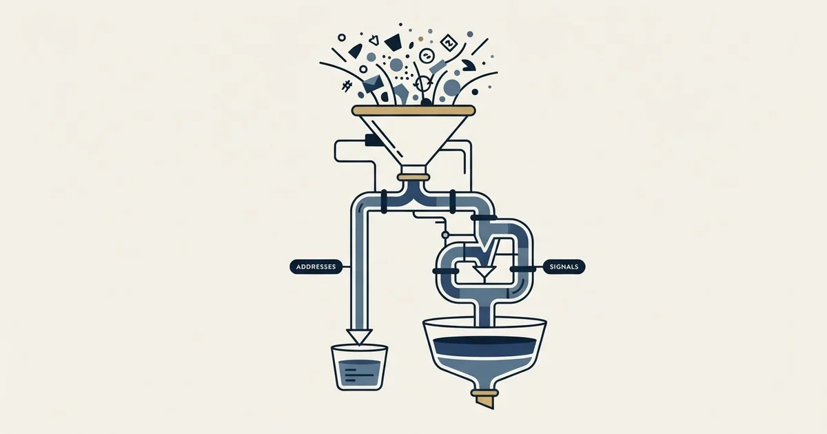 Editorial illustration for Anymail Finder vs Apollo.io