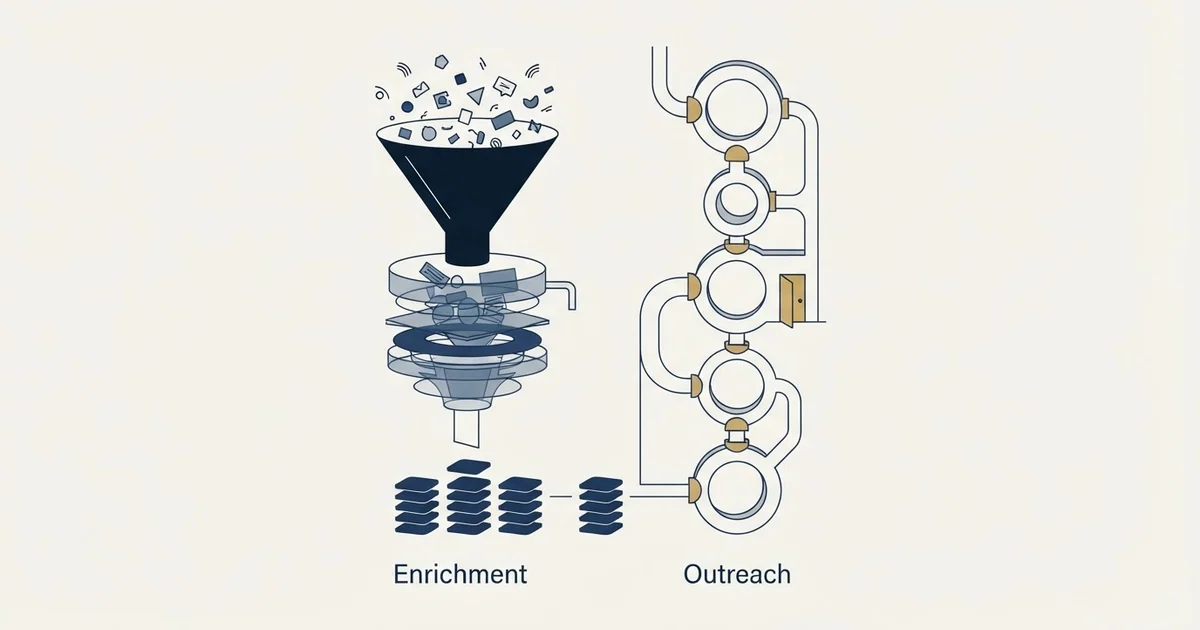 Editorial illustration for Anymail Finder vs Breakcold