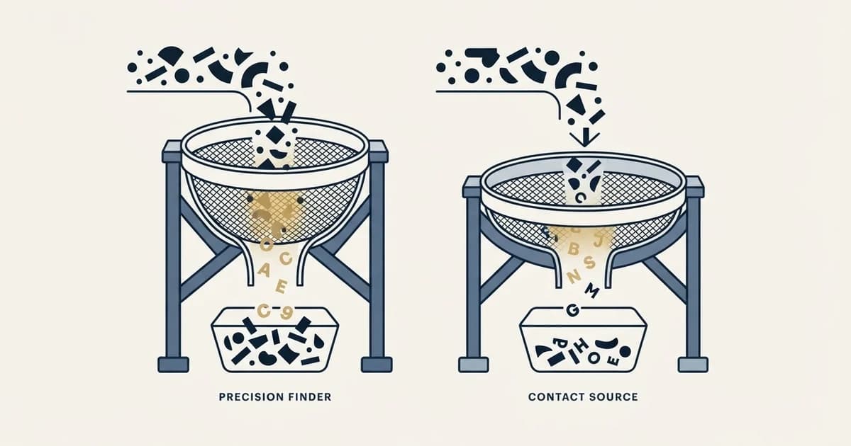 Editorial illustration for Anymail Finder vs Lusha