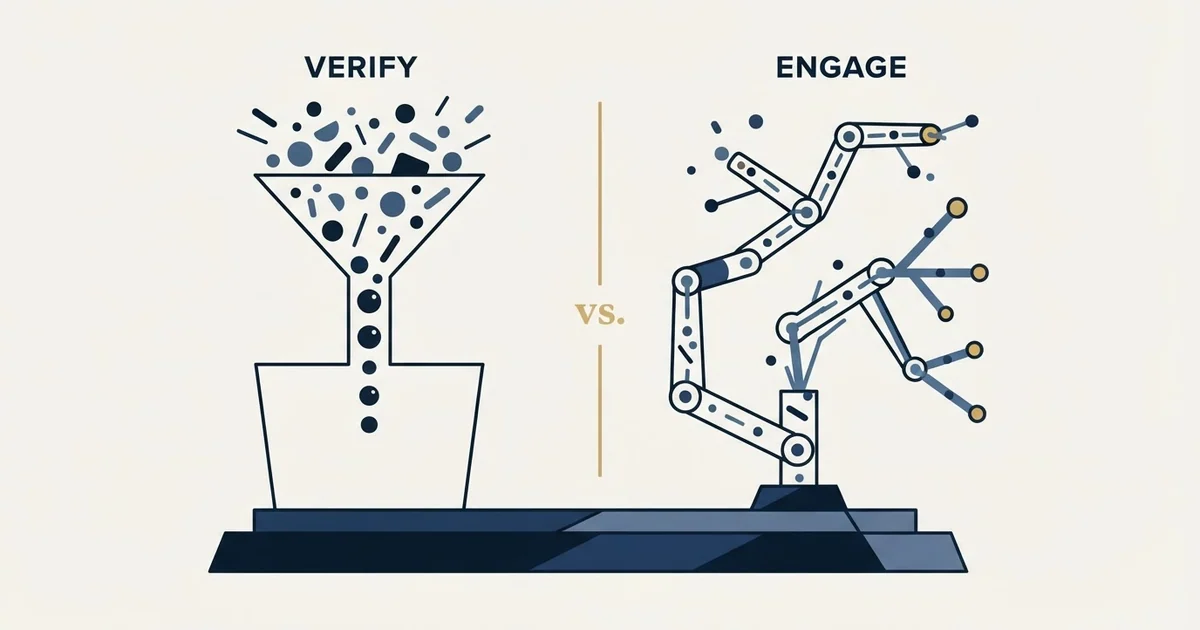 Editorial illustration for Anymail Finder vs Outreach