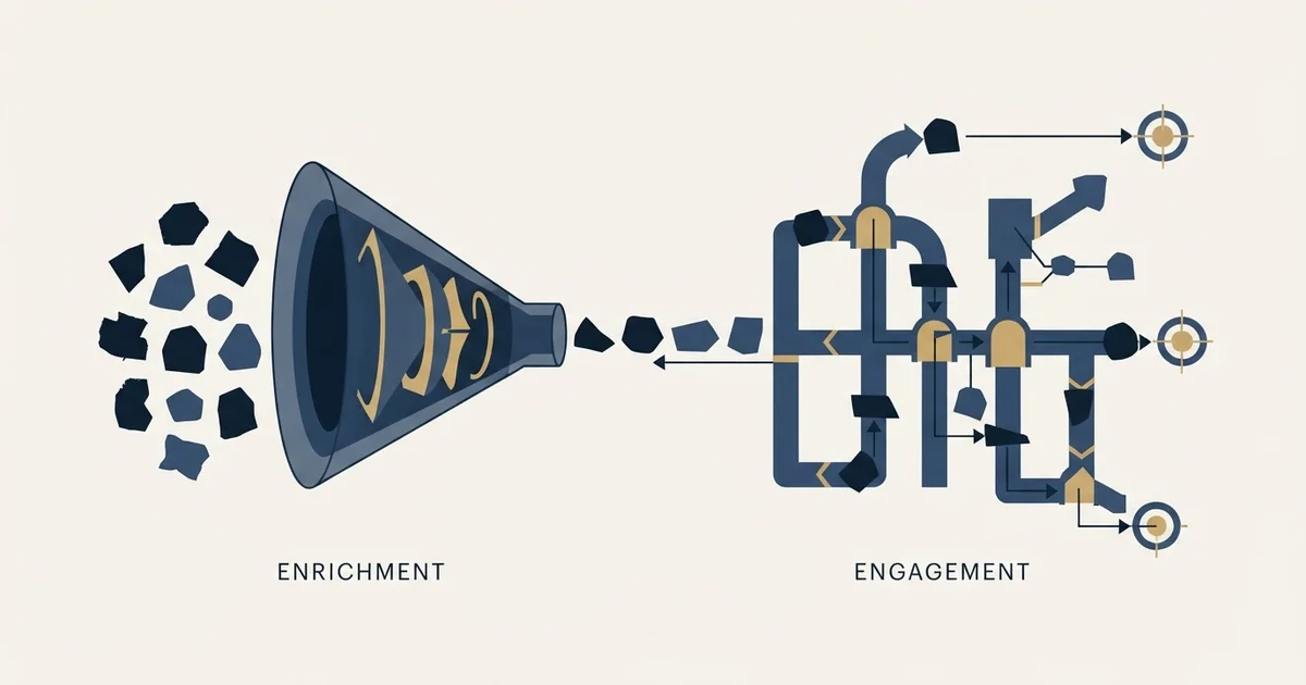 Editorial illustration for Anymail Finder vs Qualifier.ai