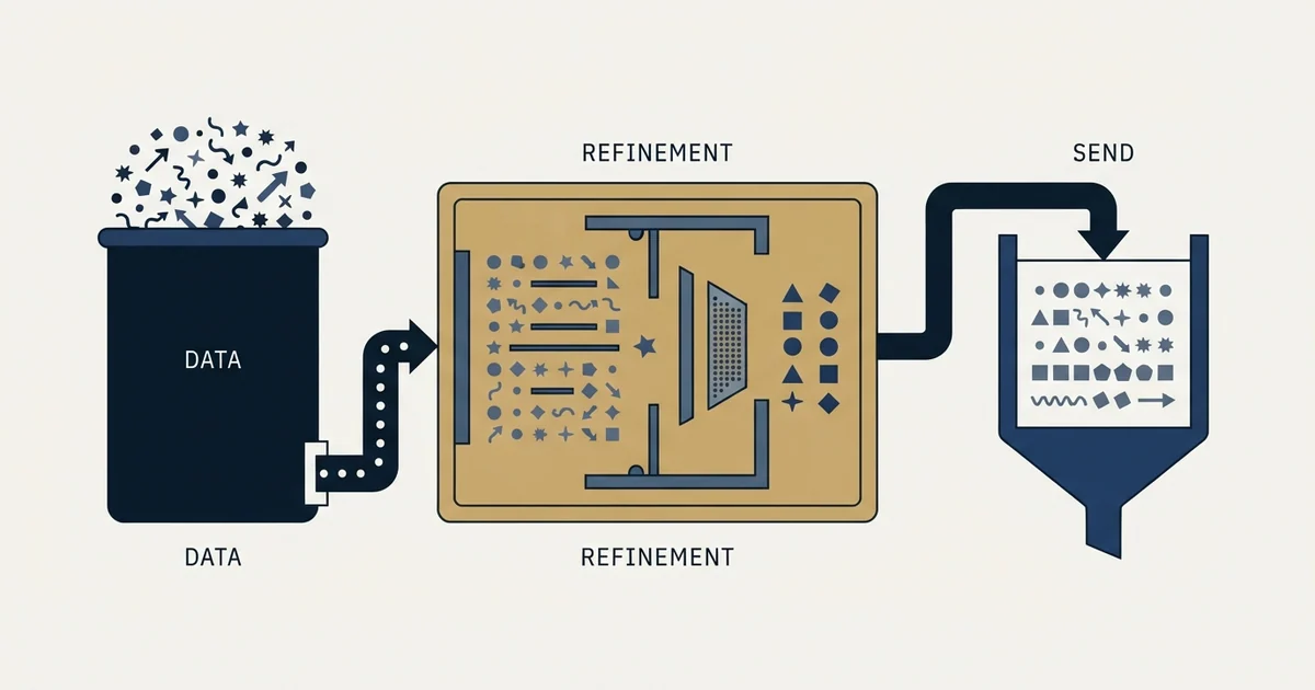 Editorial illustration for Apollo for Cold Email