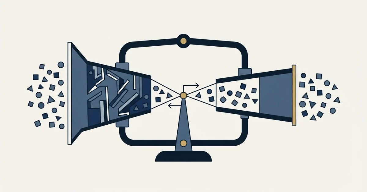Editorial illustration for Apollo.io vs Mailarrow