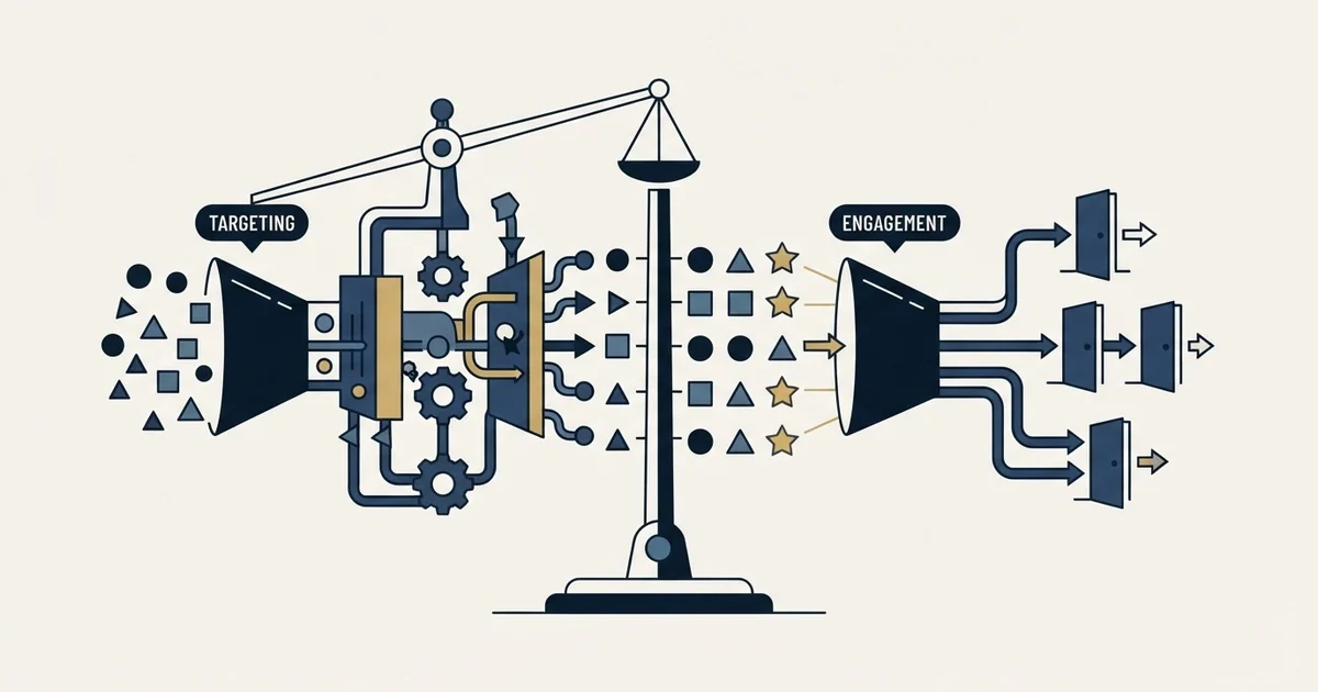 Editorial illustration for Apollo.io vs Qualifier.ai
