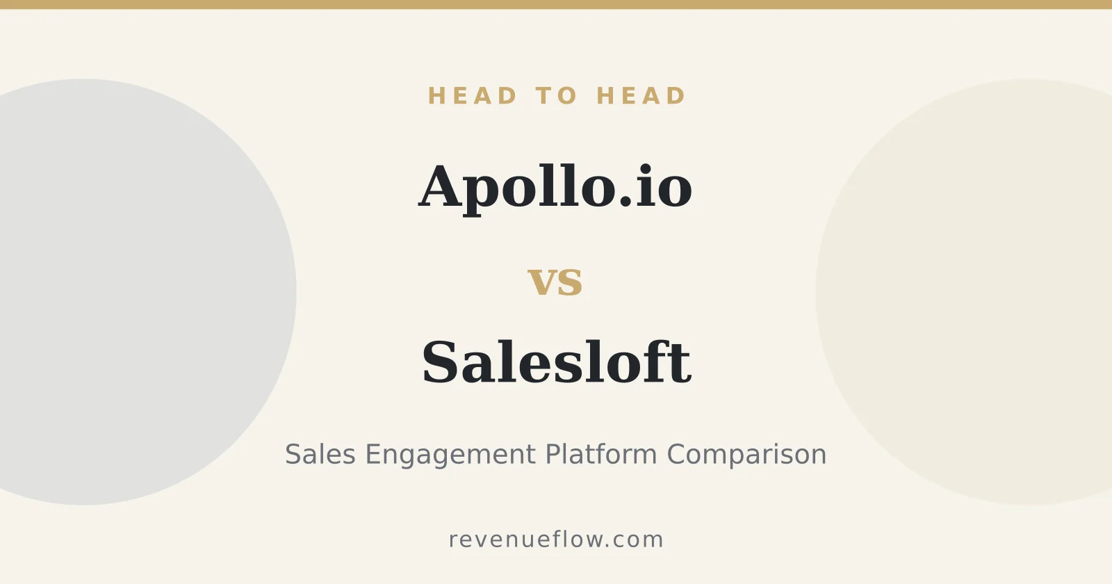 Branded cover: Apollo.io vs Salesloft: Sales Engagement Platform Comparison