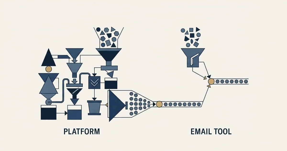 Editorial illustration for Apollo.io vs Vocus.io