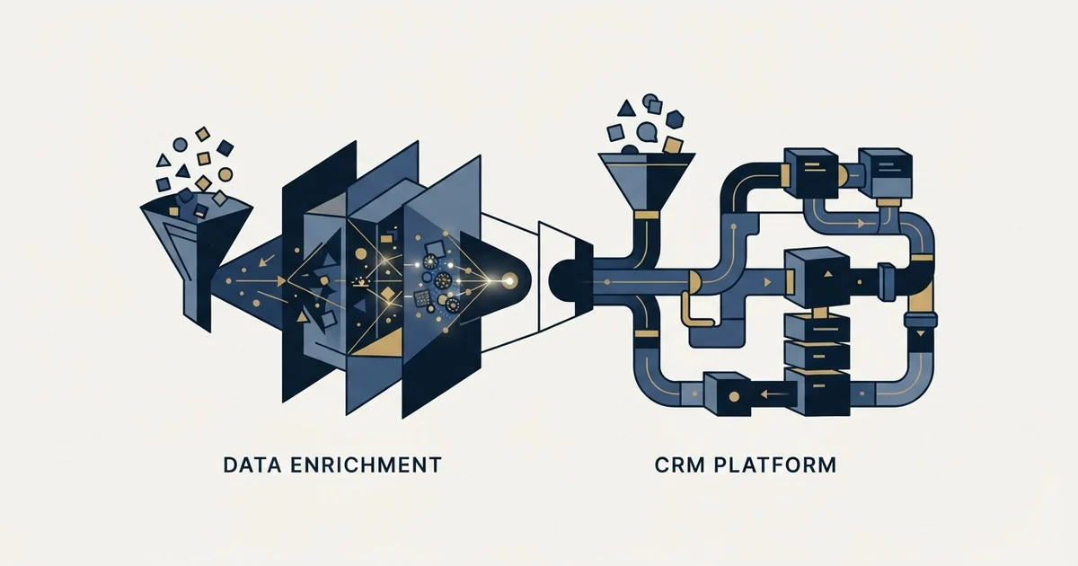 Editorial illustration for Apollo.io vs Kylas