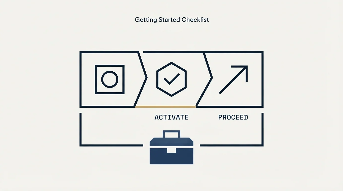 Section illustration: Getting Started Checklist