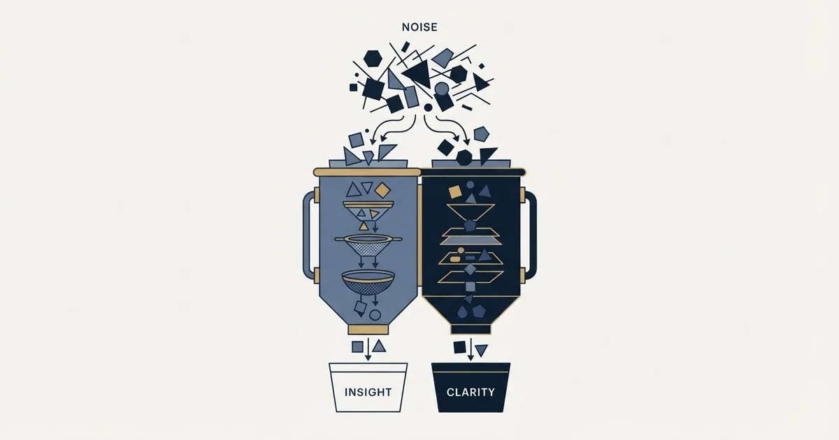 Editorial illustration for Apollo.io vs LeadMagic