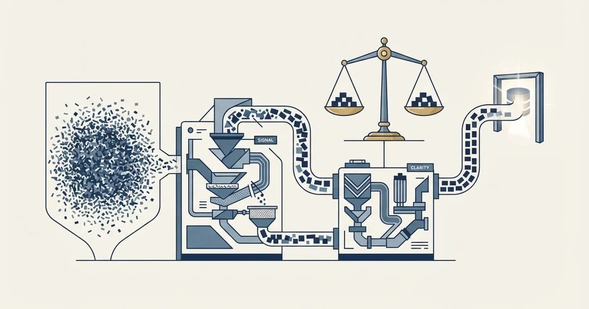 Editorial illustration for Apollo.io vs Nymeria