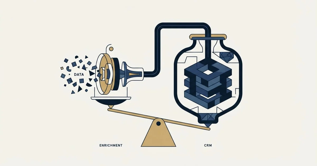 Editorial illustration for Apollo.io vs Coevera