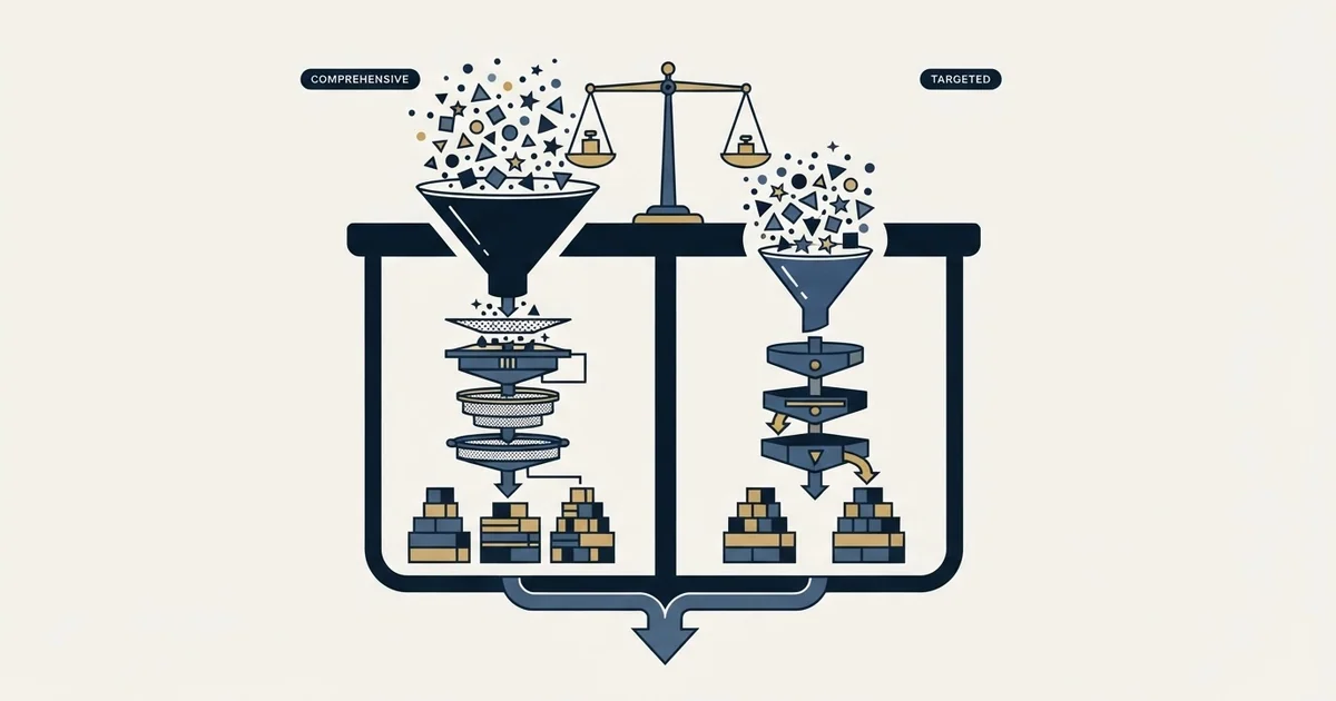 Editorial illustration for Apollo.io vs Scrupp