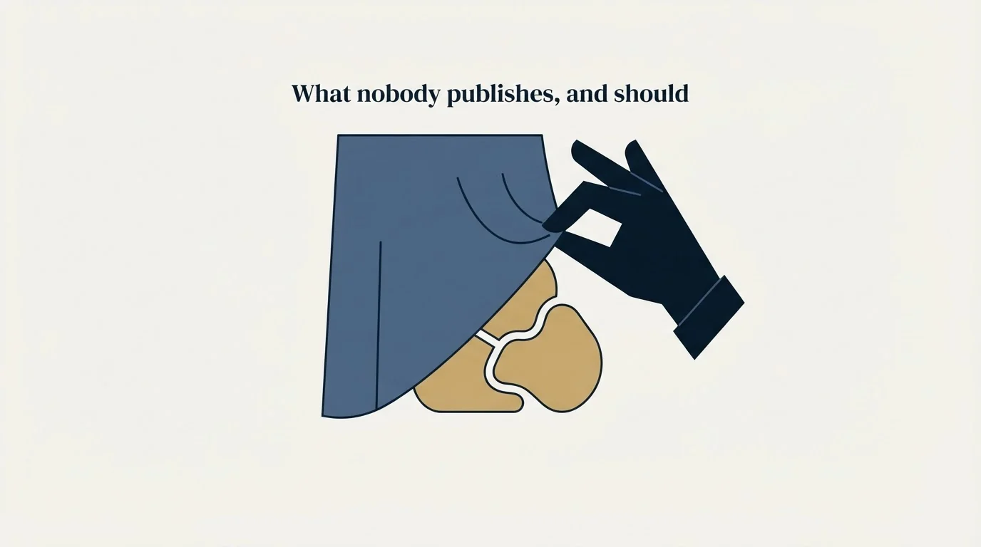 Section illustration: What nobody publishes, and should