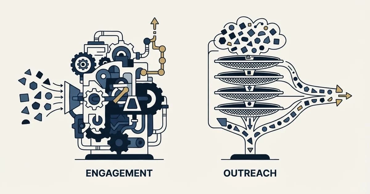 Editorial illustration for Artisan vs Leadfwd