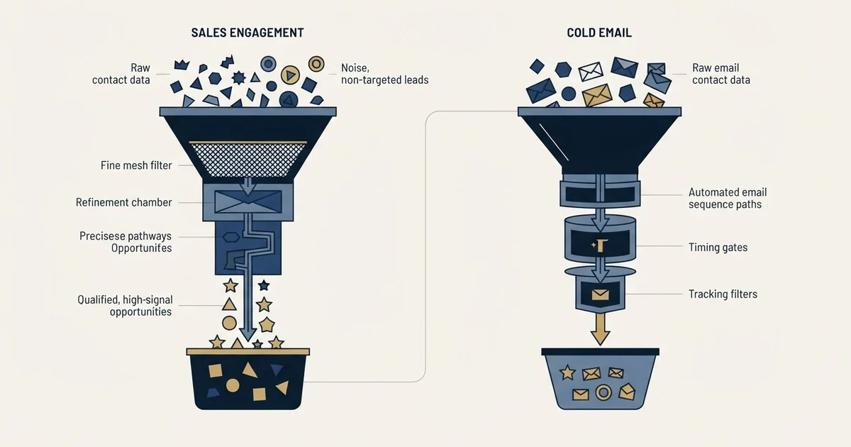 Editorial illustration for Artisan vs Yesware