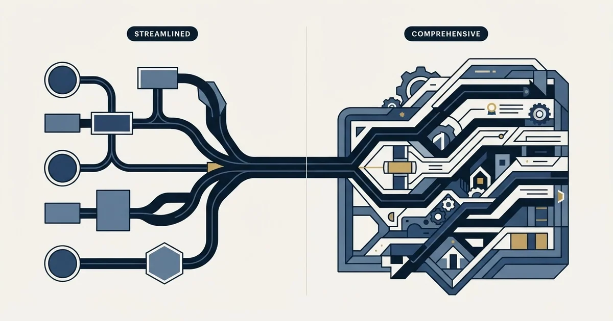 Editorial illustration for Attio vs Bitrix24