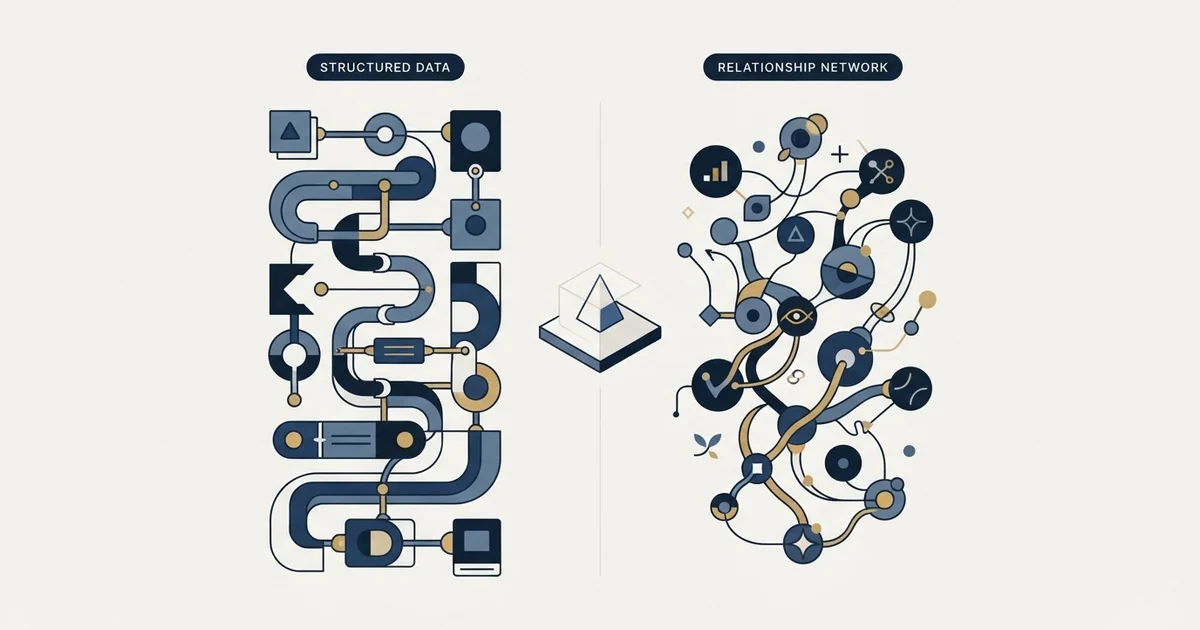 Editorial illustration for Attio vs folk