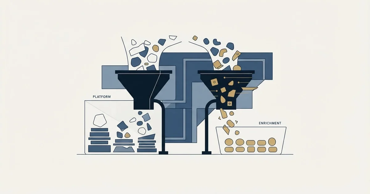 Editorial illustration for Attio vs Kaspr