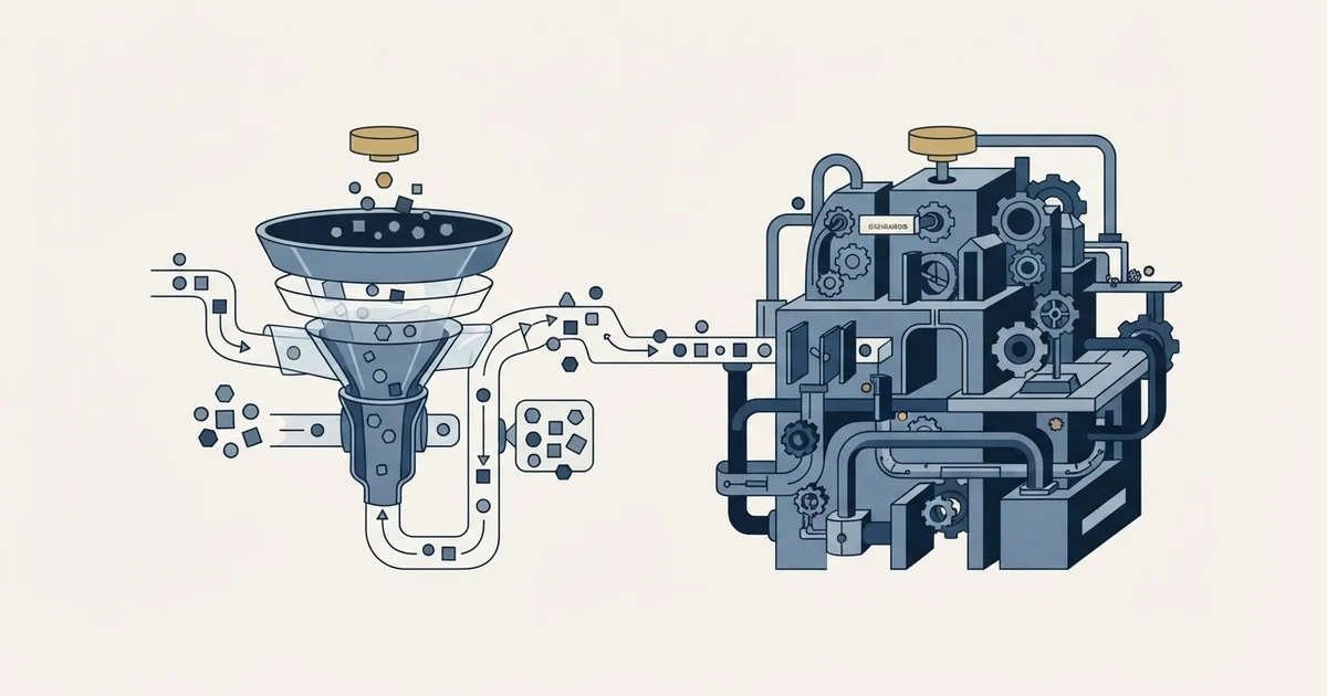 Editorial illustration for Attio vs Microsoft Dynamics Sales