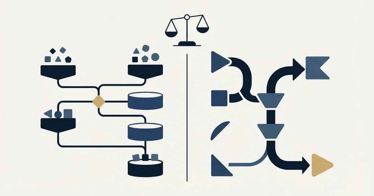 Editorial illustration for Attio vs Salesgear