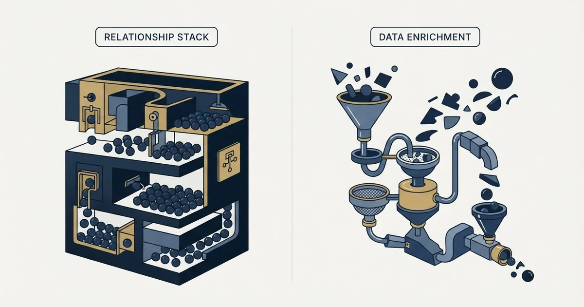 Editorial illustration for Attio vs Scrupp