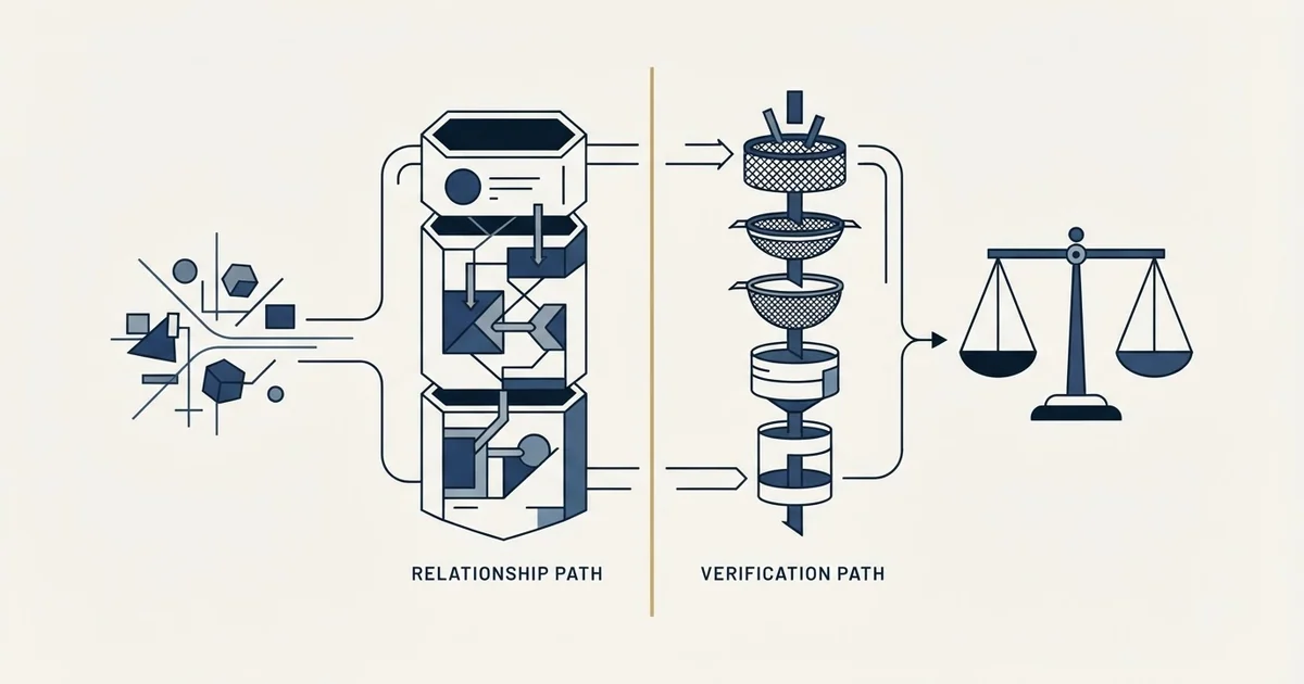 Editorial illustration for Attio vs Verifalia