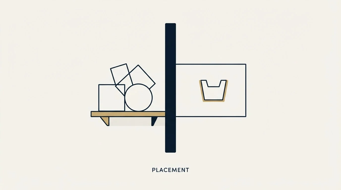 Section illustration: Where it belongs on a dashboard