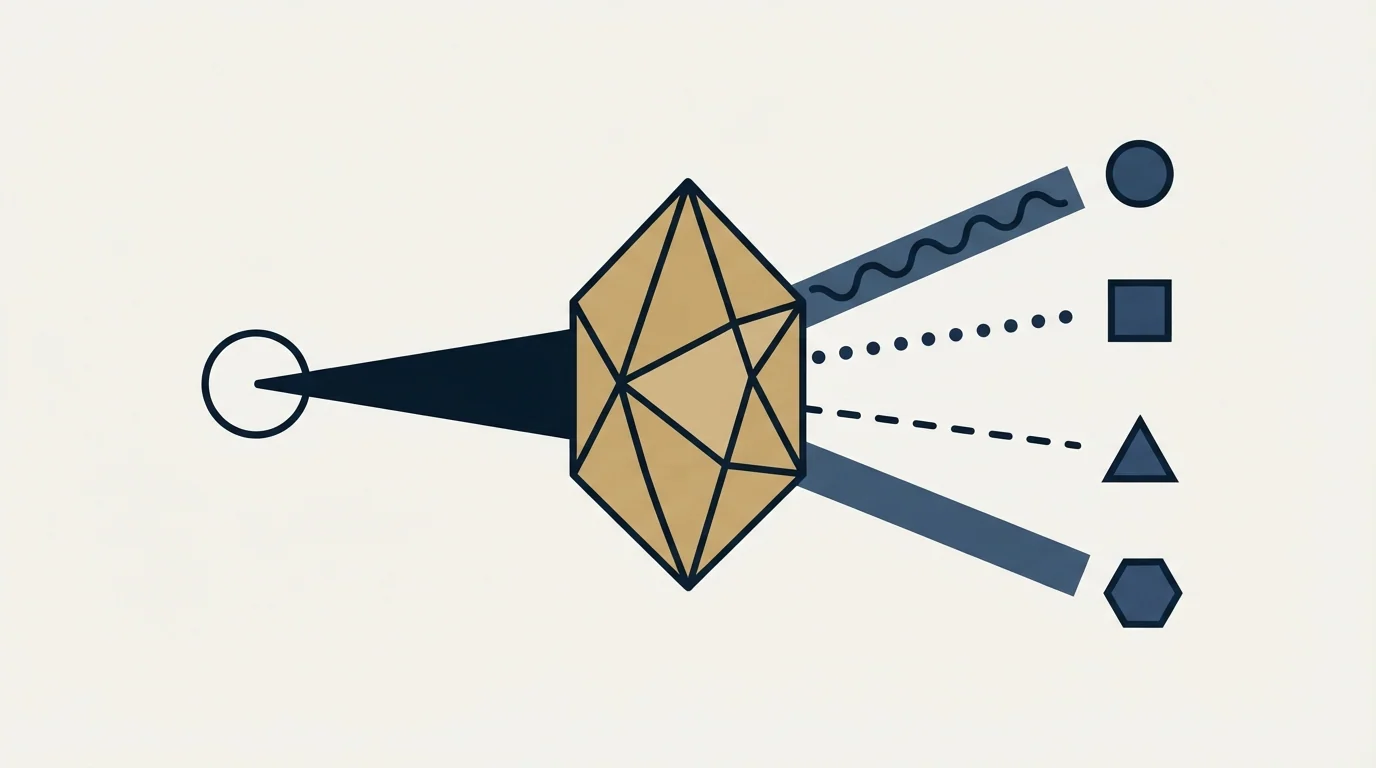 Section illustration: Four reasons one object produces different numbers