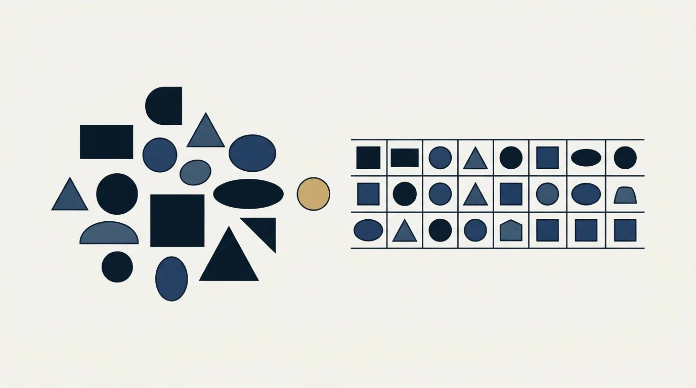 Section illustration: The middle is where the asset map turns into a