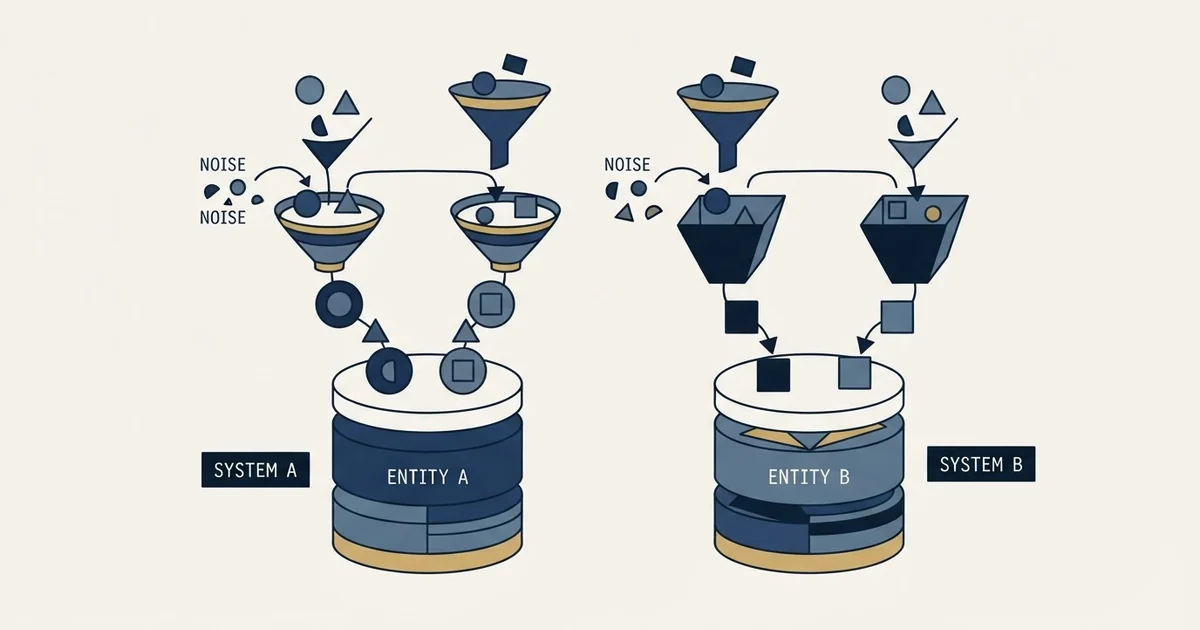 Editorial illustration for B2C CRM