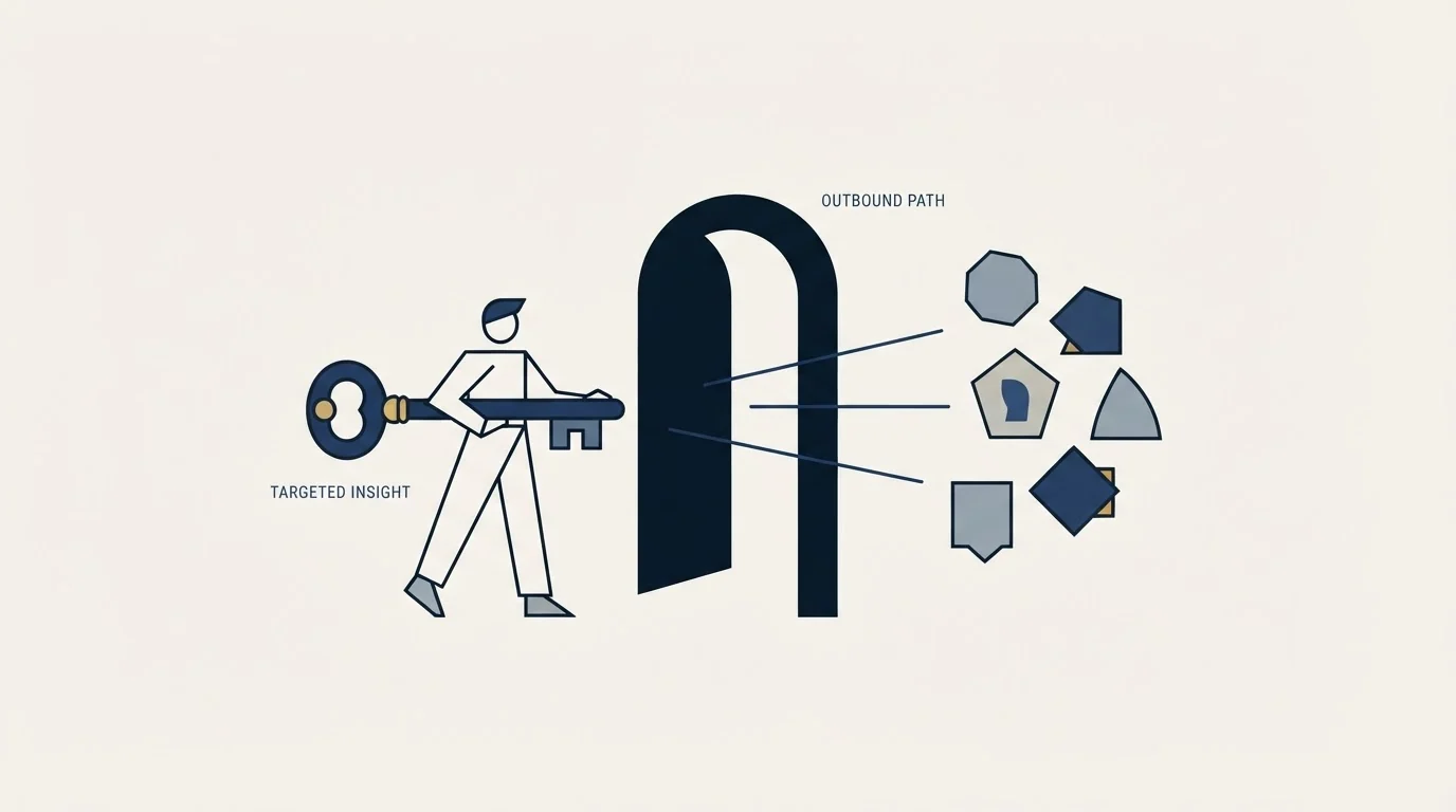 Section illustration: How it is used in outbound