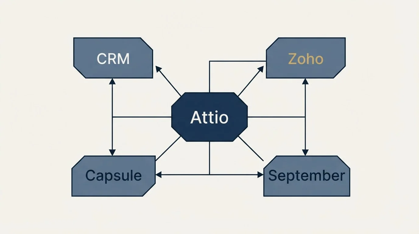 Schematic: Final Recommendation (Attio, CRM, Zoho, Capsule)