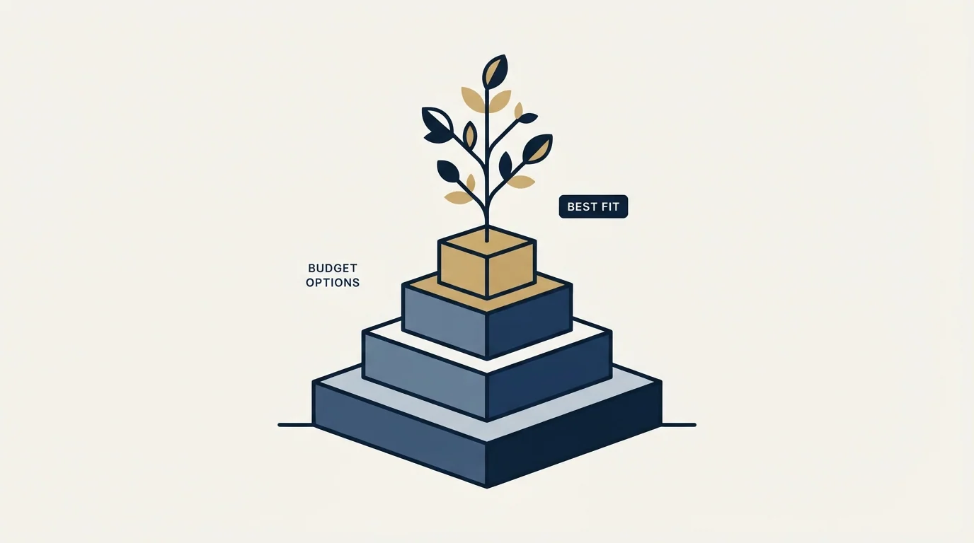 Section illustration: Recommendation by Budget